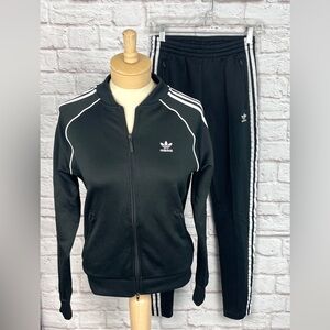 Adidas Original’s SST Black Track Suit Set Size XS/S
